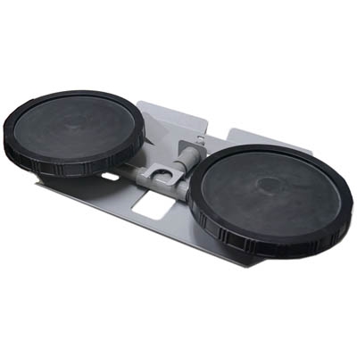 Patriot Pond Weighted Diffuser Station with (2) 10" EPDM Diffuser Discs PDSW2