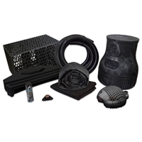 PMBSB0 - Pond Free Complete PRO 5000 Waterfall Kit with MatrixBlox, 15' x 25' EPDM Liner and 4,100 GPH Pump