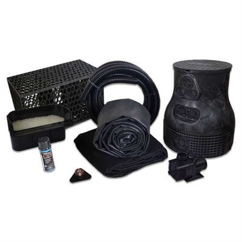 PMDSB2 - Savio Pond Free 4000 Waterfall Kit with MatrixBlox, 10' x 30' EPDM Liner and 4,000 GPH Pump