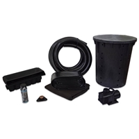 PVCPMAN0 - Simply Waterfalls 4000 Pond Free Kit with 15' x 25' PVC Liner and and 4,000 GPH Pump