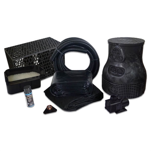 PVCPMDSB6 - Savio Pond Free 4000 Waterfall Kit with MatrixBlox, 10' x 25' PVC Liner and 4,000 GPH Pump