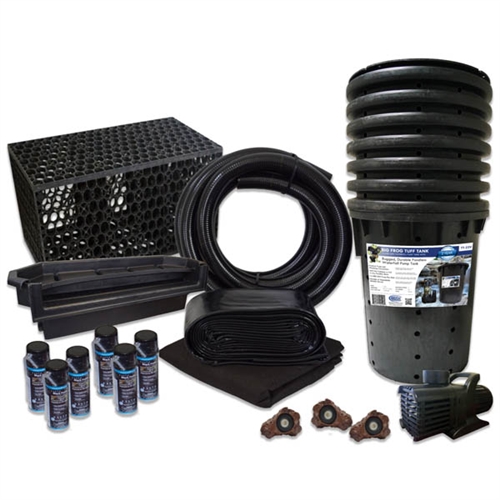 Simply Waterfalls 10000 Pond Free Kit with MatrixBlox, 15' x 35' PVC Liner and 10,000 GPH Pump - PVCPMTHB3