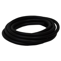 3/8" x 25' Weighted Black Vinyl Tubing - PWBV.375x025