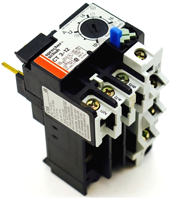 CT3-12-1.6 OVERLOAD RELAY FITS CR4G1WG   1.0-1.6A