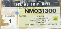 NM031300 NM FRAME FPE CIRCUIT BREAKER TRIP UNIT