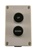 PB-MOM-E2UD22-C  PUSH BUTTON STATION UP/DOWN 2NO 2NC CONTACT BLOCKS MOMENTARY PLASTIC ENCLOSURE 111mm x 66mm x 73mm