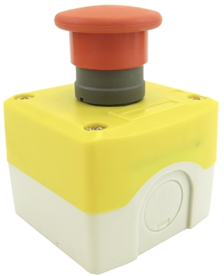 PB-MOM-R-M-E1-1 MUSHROOM EMERGENCY PUSH BUTTON STATION