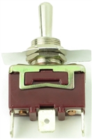 Toggle Switch - YC-115-OYD - Spade - 1-Pole - Momentary - 3 Position (On/Off/On) - 15A