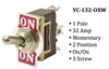 Toggle Switch - YC-132-OXW - Screw - 1-Pole - Momentary - 2 Position - 32A