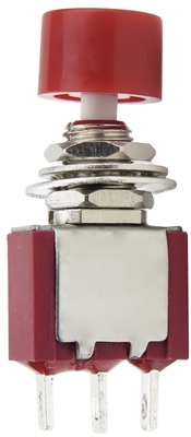 YC-105-OXD Mini Toggle Switch 1-Pole 3-Pin Momentary 2-Position