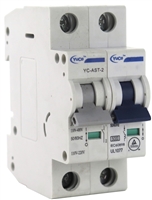 YC-16-1D-AST-2 YuCo CIRCUIT BREAKER 1P 16A 120/277V D CURVE 120V SHUNT  TUV CERTIFICATED UL 1077 CSA C22.2