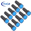 YuCo YC-22B-5 EUROPEAN STANDARD TUV CE LISTED 22MM LED PANEL MOUNT INDICATOR LAMP BLUE 480V AC