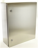 YuCo  YC-24x16x8-SS-UL Stainless Steel Enclosure