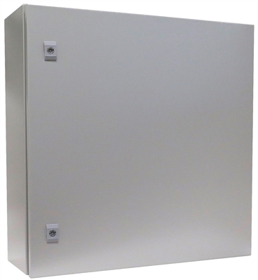 YuCo YC-24X24X8-IP65-FE Fully Enclosed Enclosure with Back Plate