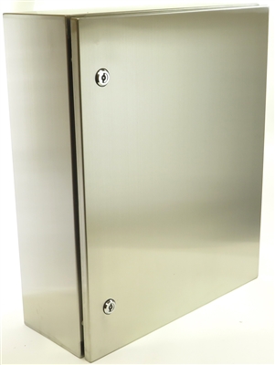 YuCo  YC-40x28x8-SS-UL-FE Fully Enclosed Stainless Steel Enclosure