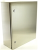 YuCo  YC-48x32x10-SS-UL-FE Fully Enclosed Stainless Steel Enclosure