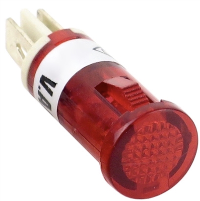 PACK OF 10 YuCo YC-9TPT-5R-220-N-10 RED NEON  9MM 220V AC/DC