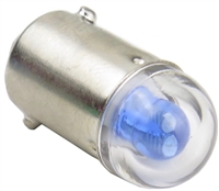 YC-B9E-B-2 9mm B9E LED Bayonet Indicator Light Bulb - 110V - Blue