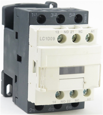 Yuco Replacement Contactor LC1D09 with 24V Coil
