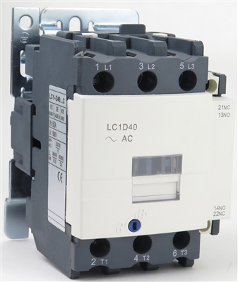 Yuco Replacement Contactor LC1D40 with 480V Coil