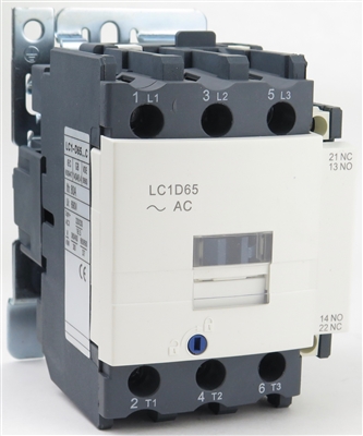 Yuco Replacement Contactor LC1D65 with 480V Coil