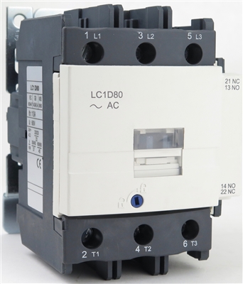 Yuco Replacement Contactor LC1D80 with 120V Coil