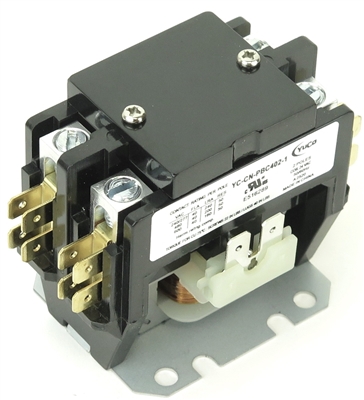 YuCo YC-CN-PBC402-2 Definite Purpose Contactor 40A 2P 120V Coil fits SA-2P-40A-120V