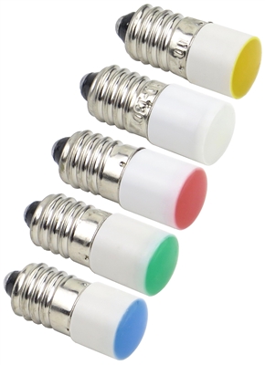 10mm E10B LED Screw Indicator Light Bulb