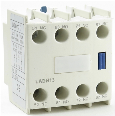 YC-LADN13 Yuco Replacement Auxiliary Contact Block 1NO3NC