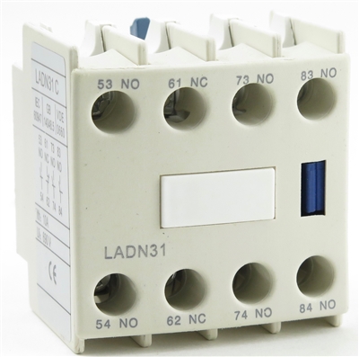 YC-LADN31 Yuco Replacement Auxiliary Contact Block 3NO1NC