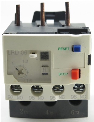 YC-LRD06 Yuco Replacement Overload Protectio Relay 1-1.6A Range