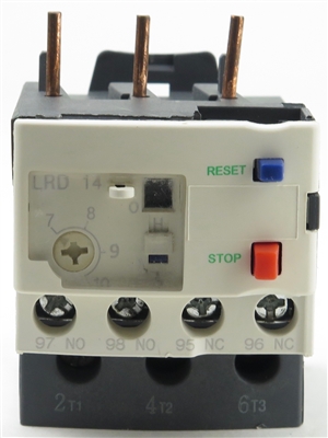 YC-LRD14 Yuco Replacement Overload Protectio Relay 7-10A Range