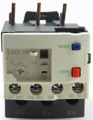 YC-LRD16 Yuco Replacement Overload Protectio Relay 9-13A Range
