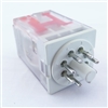 YC-REP-2P10-1 ICE CUBE GENERAL PURPOSE RELAY OCTAL BASE 8PIN 2PDT 10AMP 24VAC 50/60HZ  AC-COIL