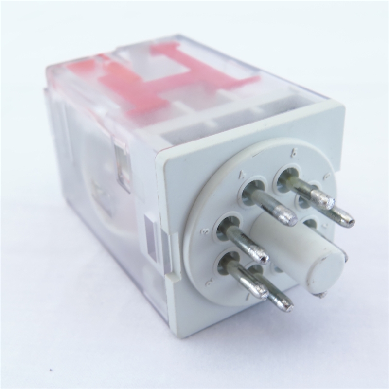 YC-REP-2P10-2 YuCo ICE CUBE GENERAL PURPOSE RELAY OCTAL BASE 8PIN 2PDT 10AMP 110/120V 50/60HZ  AC-COIL