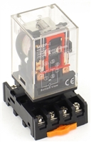 YC-REP-2P10A-1 8-Pin Ice Cube General Purpose Relay + Socket - AC - 24V