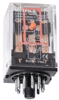 YC-REP-3P10-3D ICE CUBE GENERAL PURPOSE RELAY OCTAL BASE 11PIN 3PDT 10AMP 220V DC-COIL