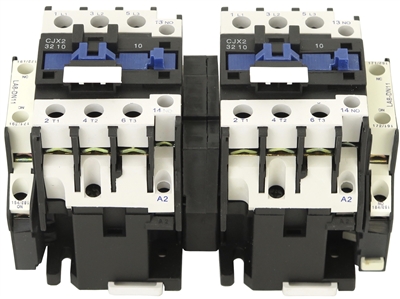 YC-REV-LC2D32-3-21 Reversing Magnetic Starter 240V 2NO 1NC Auxiliary Contacts