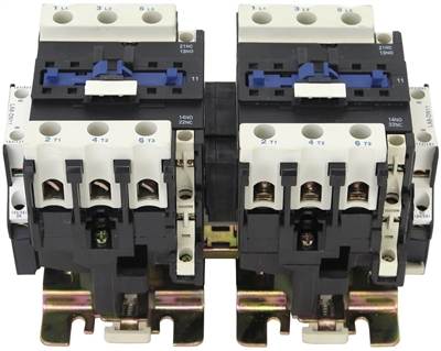 YC-REV-LC2D65-3-22 Reversing Magnetic Starter 240V 2NO 2NC Auxiliary Contacts