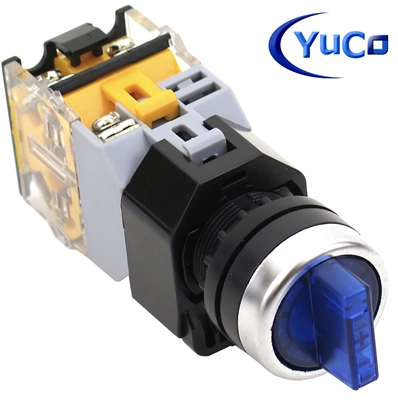 YC-SS22PMA-I2BU-1 ILLUMINATED SELECTOR SWITCH