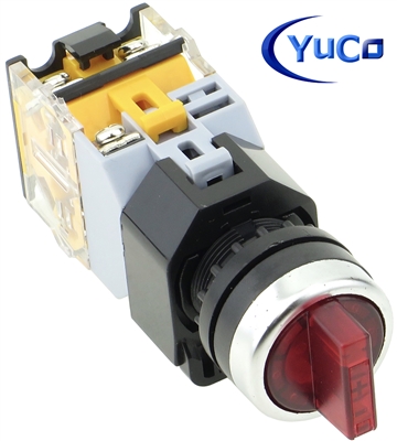 YC-SS22PMA-I2R-2 ILLUMINATED SELECTOR SWITCH