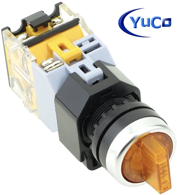 YC-SS22PMA-I2Y-2 ILLUMINATED SELECTOR SWITCH