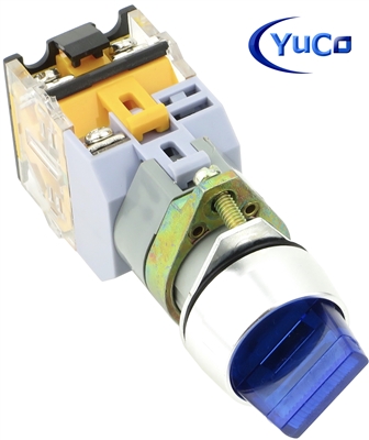 YC-SS22XPMA-I2BU-2 ILLUMINATED SELECTOR SWITCH