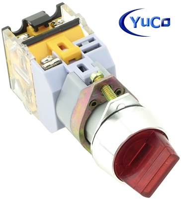 YC-SS22XPMA-I2R-1 ILLUMINATED SELECTOR SWITCH