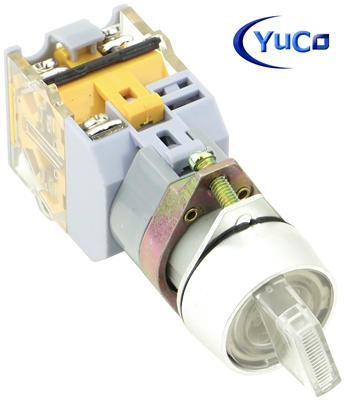 YC-SS22XPMA-I2W-1 ILLUMINATED SELECTOR SWITCH