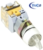 YC-SS22XPMA-I3W-2 ILLUMINATED SELECTOR SWITCH