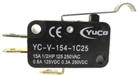 YuCo YC-V-154-1C25 MICRO SWITCH
