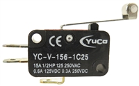YuCo YC-V-156-1C25 MICRO SWITCH