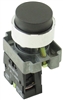 YC-XB2-BL21-10 DIRECT REPLACEMENT FITS TELEMECANIQUE BLACK PUSH BUTTON,  EXTENDED MOMENTARY. 1NO ZB2BE101 CONTACT BLOCK