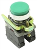 YC-XB4-BL31-11 YC-P22XTMO1-EG-11 Green Extended Push Button